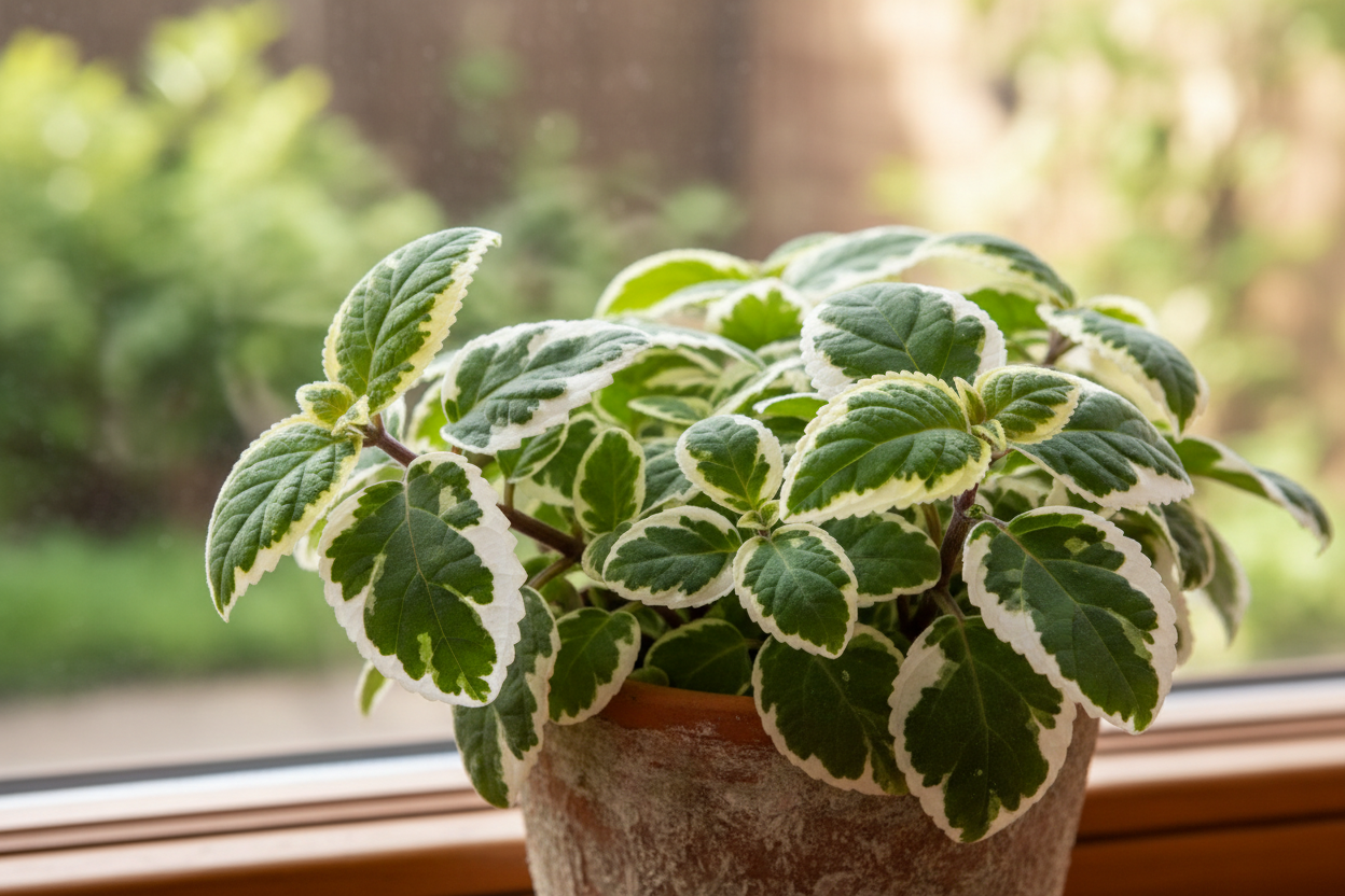 Plectranthus fruticosus variegata