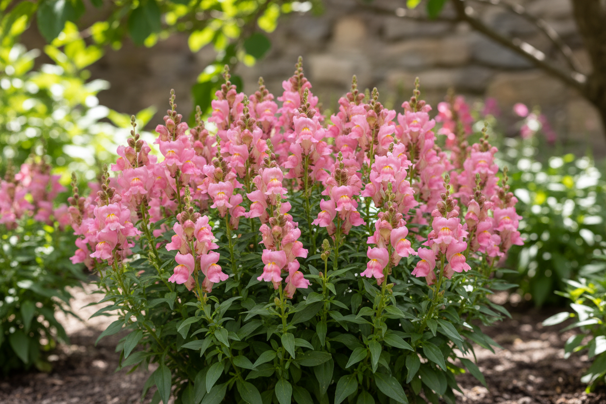 Antirrhinum majus nanum Speedy Sonnet Pink